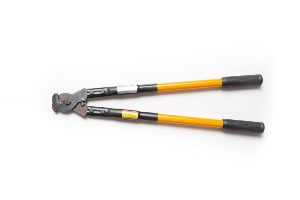 HIT HWC9 wire rope cutter, aluminium handle, 335 mm – Hit Tools